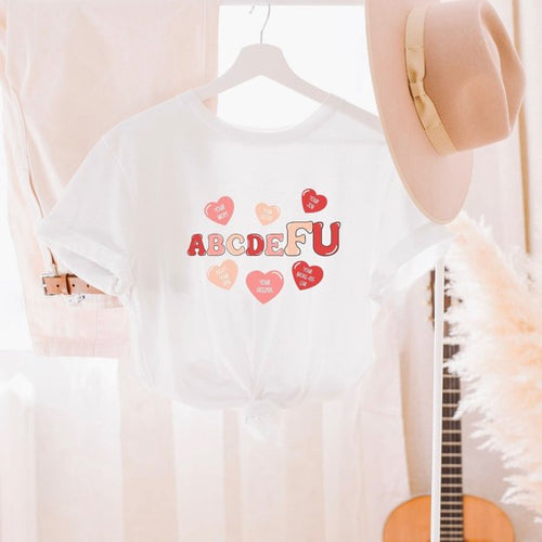 Red & Pink Hearts Graphic Tee